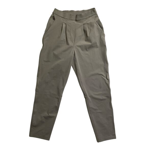 Lululemon Pants - Lululemon Essential High-Rise Trouser size 4  carbon dust